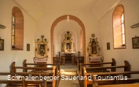 Innenraum der Kapelle in Schmallenberg - Sögtrop
