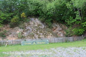 Geologischer Aufschluss Grube Dreislar